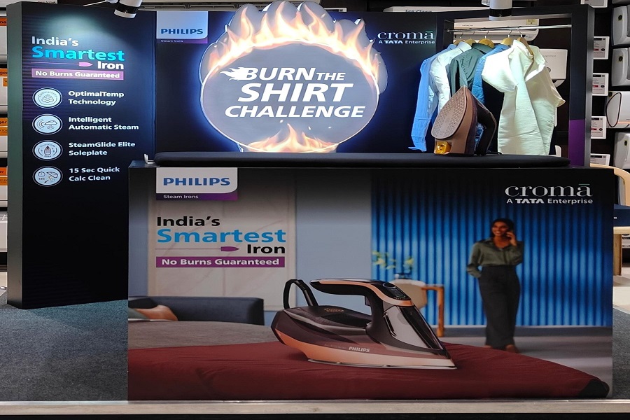 Philips' New Smart Iron Takes Center Stage in Delhi and Mumbai with #BurnTheShirt Challenge