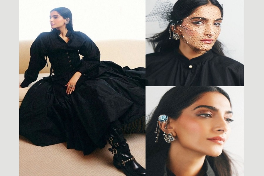 Sonam Kapoor dazzles at Paris Fashion Week 2024 in edgy all-black ensemble