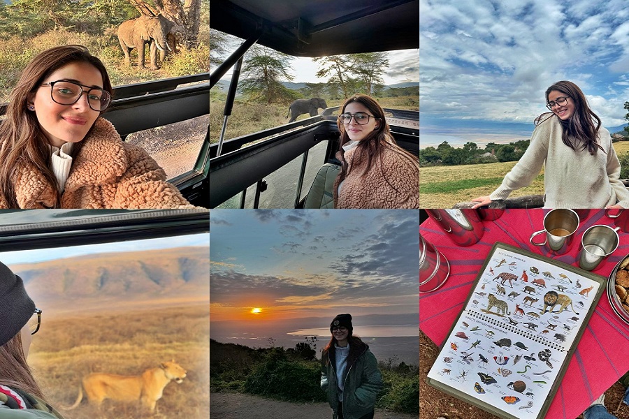 Ananya Panday enjoys African Safari up close with wildlife