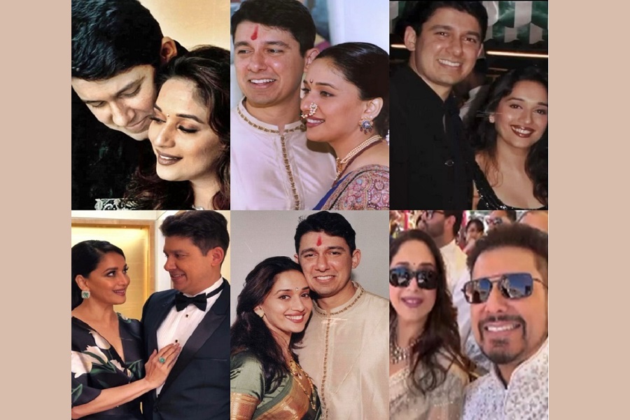 Madhuri Dixit’s husband pours his heart out on 25th anniversary