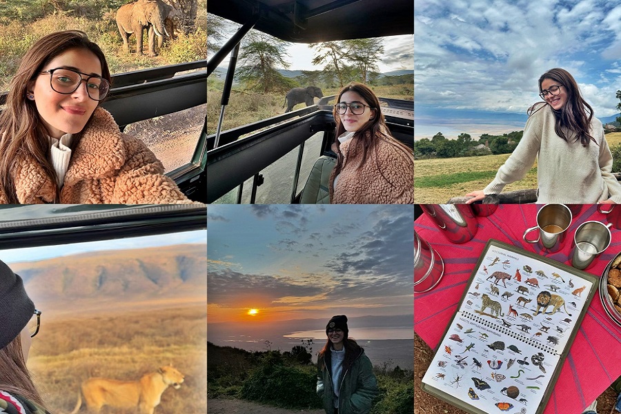 Ananya Panday enjoys African Safari up close with wildlife