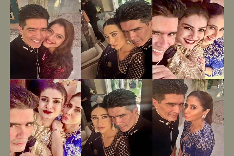 Manish Malhotra reflects on his bond with 90s heroines Kajol, Karisma and Raveena