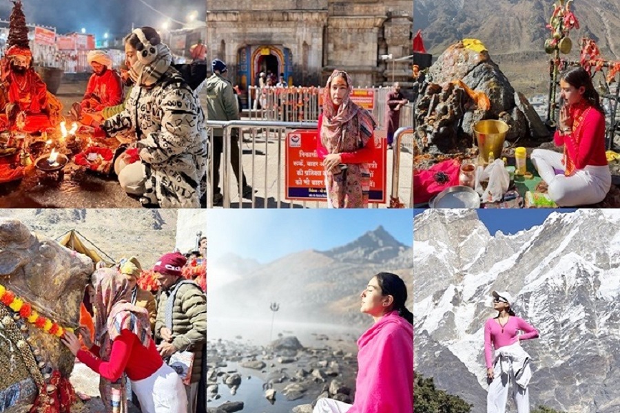 Sara Ali Khan says ‘Jai Bhole Nath’ as she seeks blessings at Kedarnath