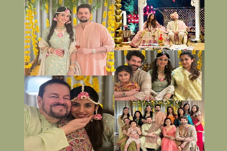 Neil Nitin Mukesh’s brother, Naman Nitin ties the knot with Trishona Soni