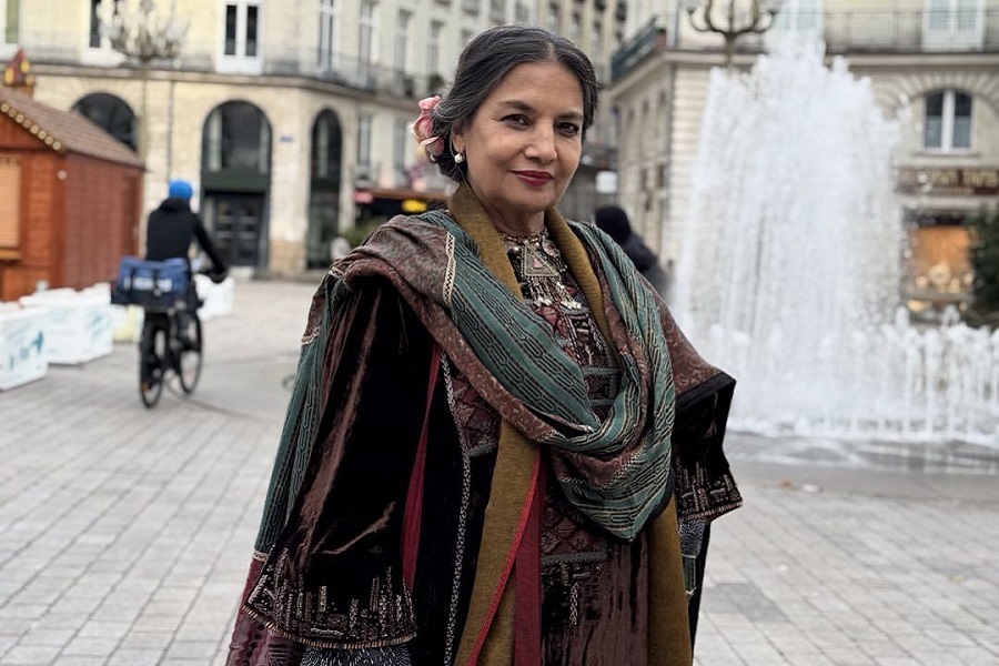 Shabana Azmi roams the streets in Nantes, remembers Shyam Benegal