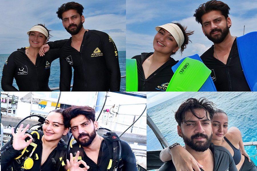 Sonakshi Sinha shares glimpse of ‘epic dive day’ at Great Barrier Reef