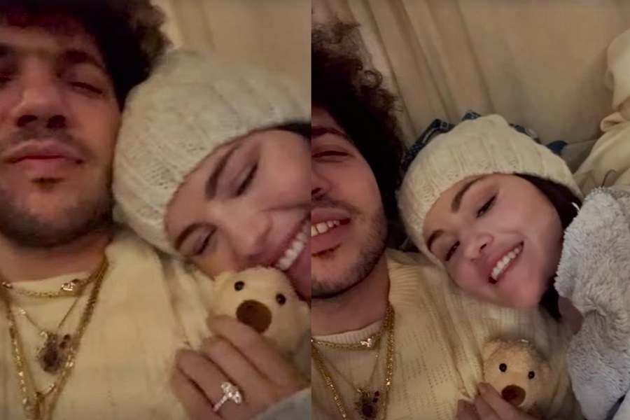 Selena Gomez cozies up with Benny Blanco, flaunts engagement ring