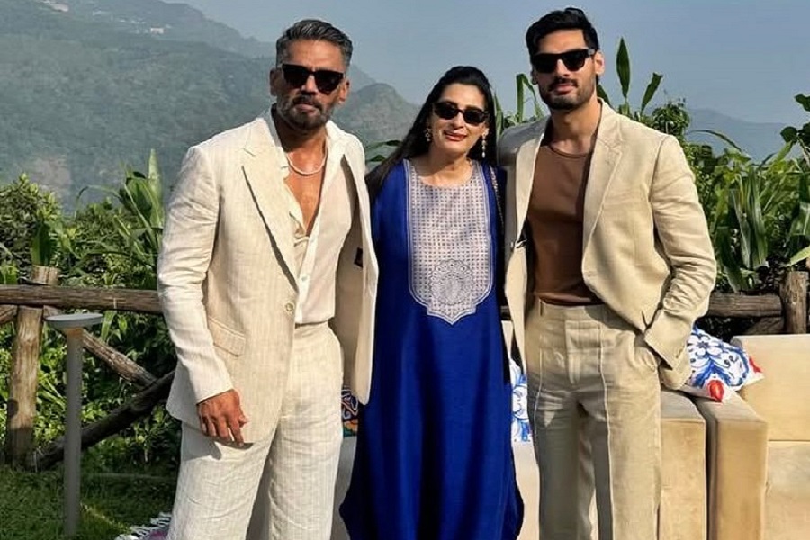 Suniel Shetty gets emotional on son Ahan’s birthday