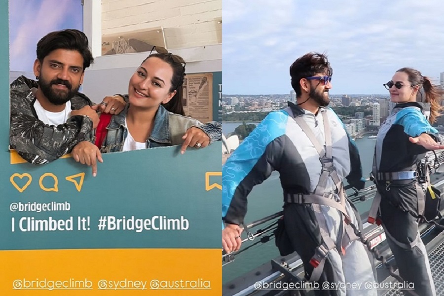 Sonakshi, Zaheer had an ‘amazing experience’ after making it on top of Sydney Harbour Bridge