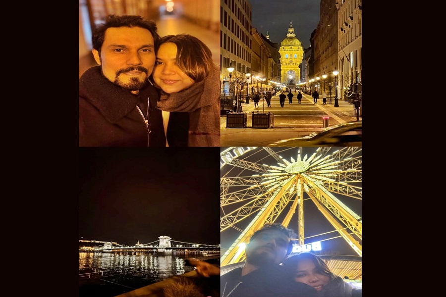 Randeep Hooda enjoys romantic date with wife Lin Laishram in Budapest