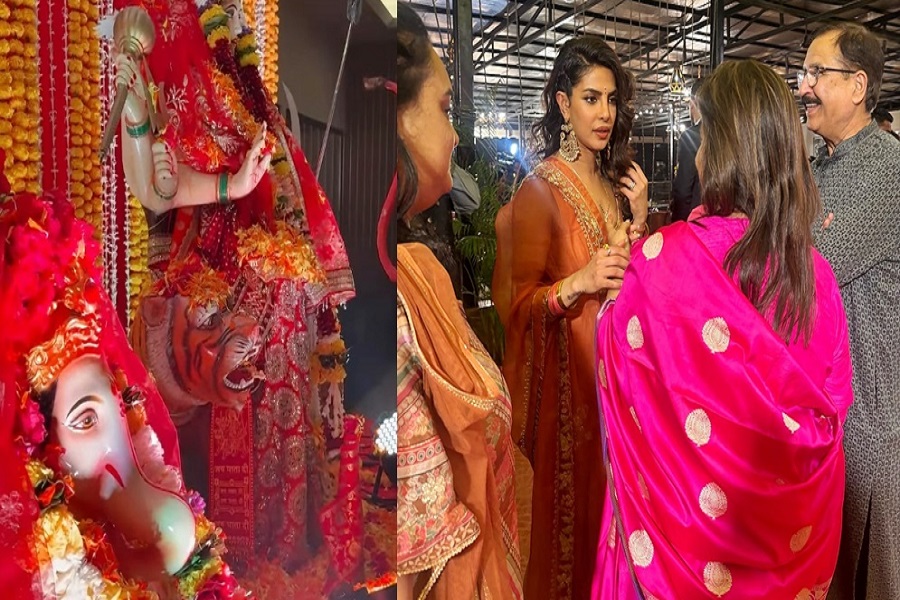 Priyanka Chopra’s brother’s wedding ritual starts with ‘Ganesh Puja’