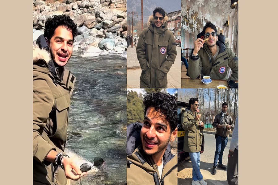 Ishaan Khatter shares a glimpse of his day out in Pahalgam