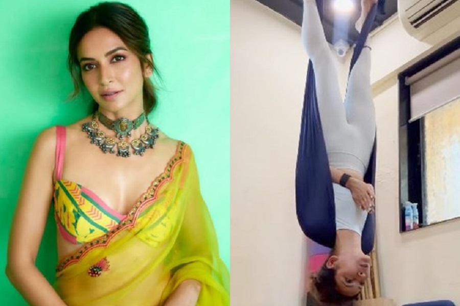 Kriti Kharbanda pushes her limits with yoga aasanas