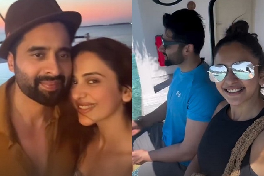 Rakul, Jackky spend romantic time together during their Maldivian holiday