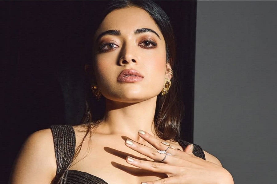 Rashmika Mandanna is a beauty in black as she gets back on the red carpet