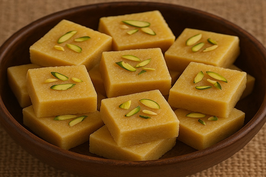 Delicious Badam Barfi Recipe – A Rich and Nutty Indian Sweet Treat