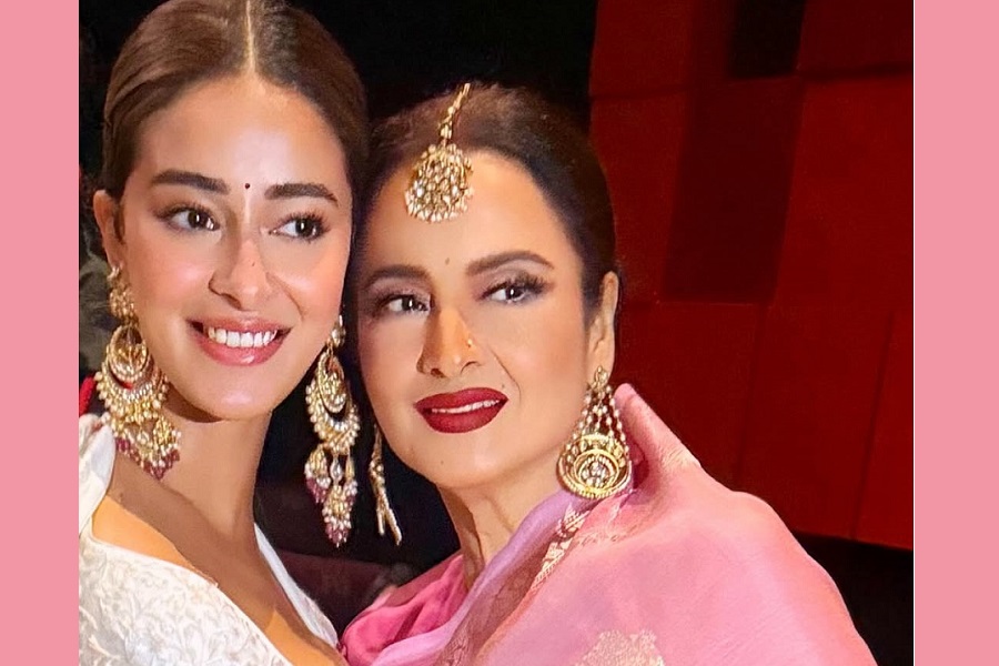 Ananya Panday shares a glimpse of her childhood days with Rekha, reflects on their evolving bond