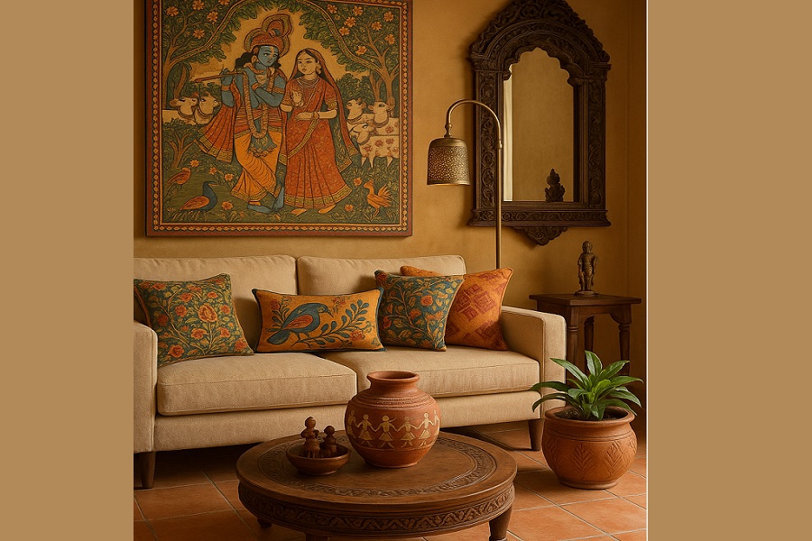 Decor Inspired by Indian Folklore and Traditional Art Forms