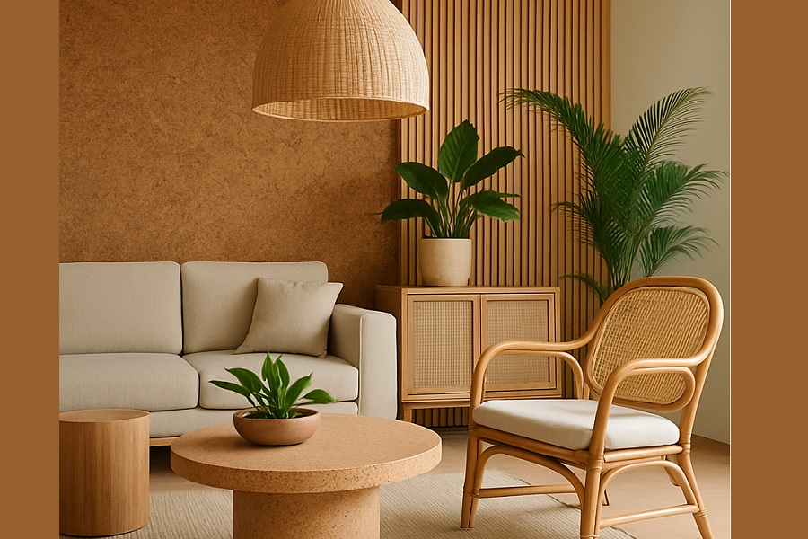 Bamboo, Cork & Rattan: The Future of Green Interiors