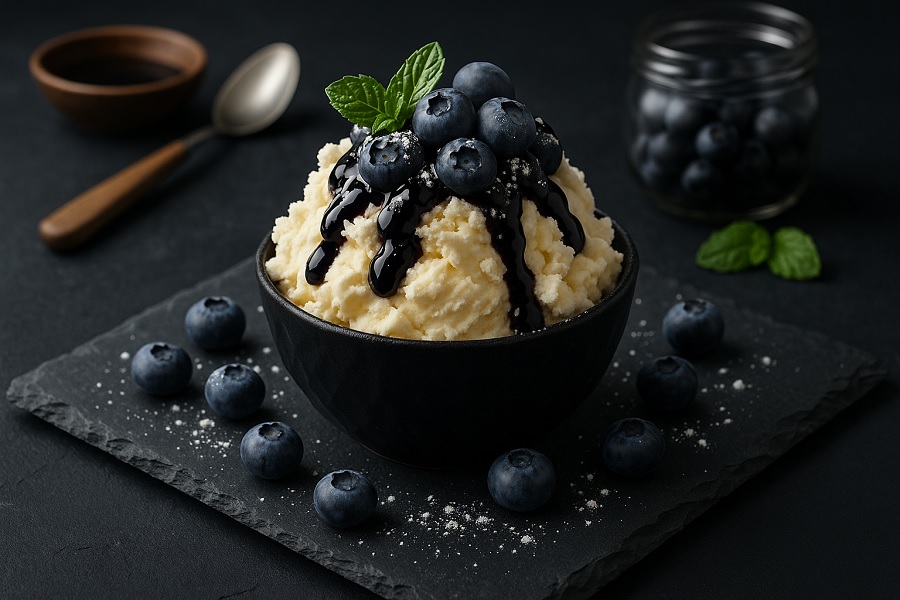 Blueberry Vanilla Ice Cream Recipe: A Heavenly Summer Delight