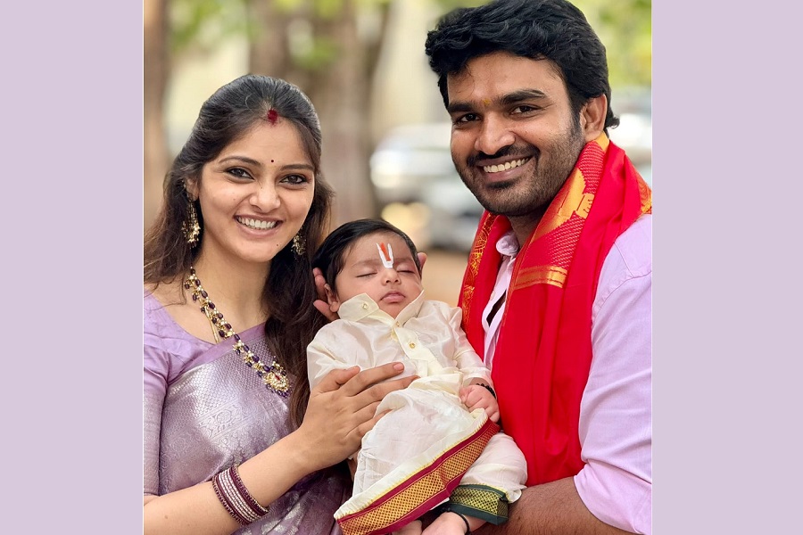 Telugu star Kiran Abbavaram's son named Hanu Abbavaram
