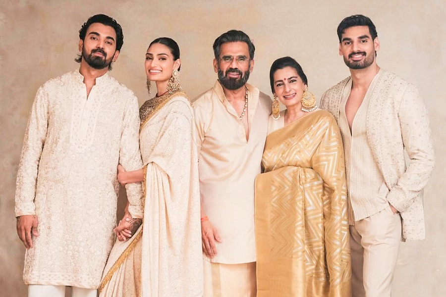 Suniel Shetty turns 64: Athiya, Ahan & K L Rahul drop lovely birthday wishes