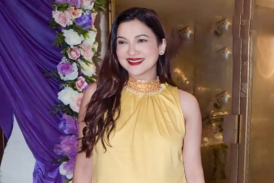 Mommy-to-be Gauahar Khan's baby shower looks all things dreamy and positive