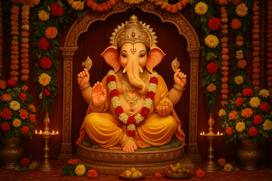 Divine Elegance: Ganpati Decoration Ideas for Your Home