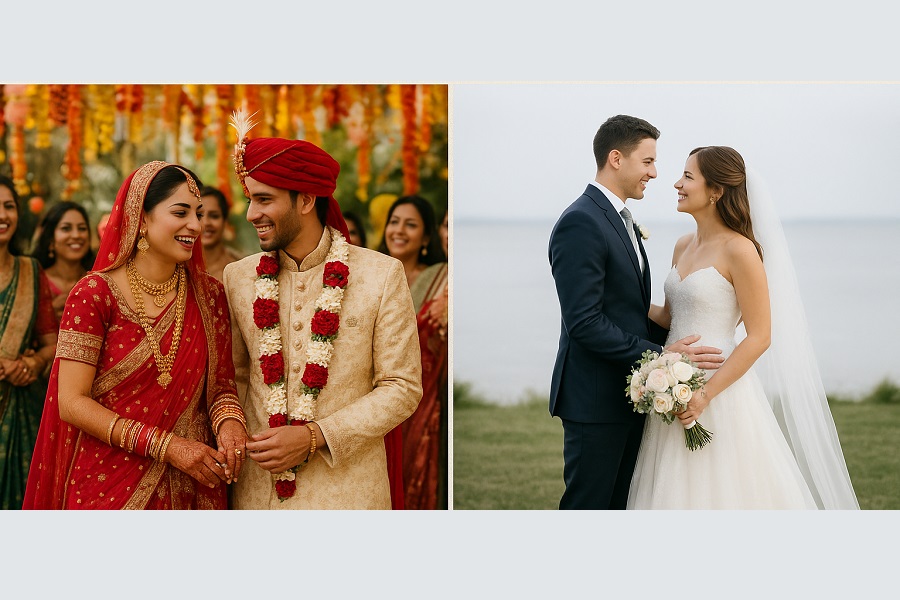 Indian Weddings vs. Foreign Weddings: A Beautiful Blend of Tradition and Modernity