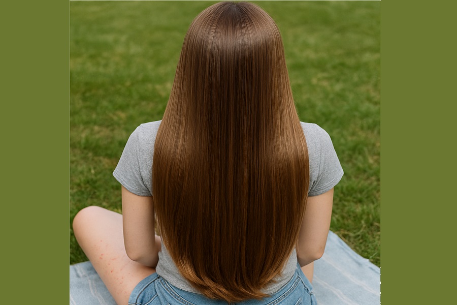 The Beauty of Naturally Silky Hair