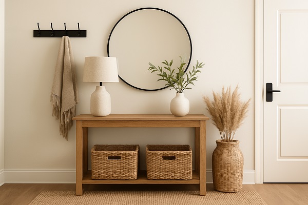 How to Style the Entrance of Your Home for a Warm and Elegant Look