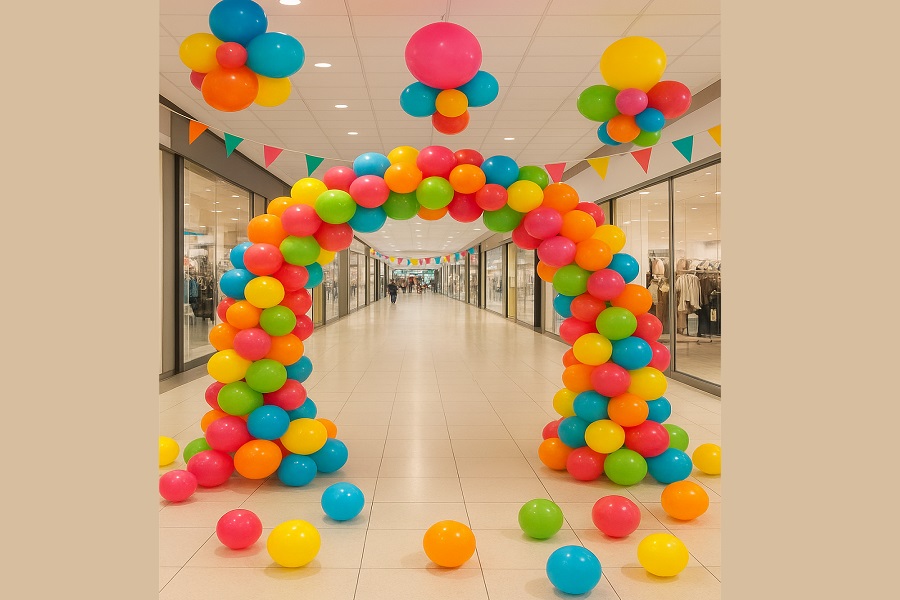 Balloon Decor Ideas That Bring a Mall to Life
