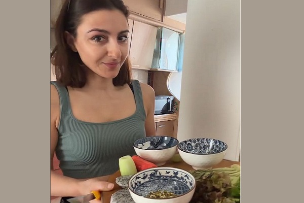 Soha Ali Khan shares the recipe of the green juice she enjoys most mornings