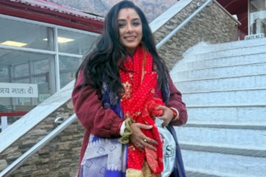 Rupali Ganguly seeks divine blessings at Vaishno Devi temple: Humility, focus, hardwork