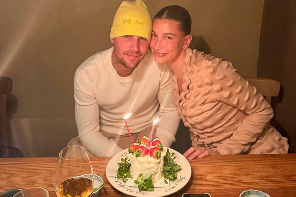 Justin Bieber shares loved-up birthday selfies with wife, Hailey from celebrations