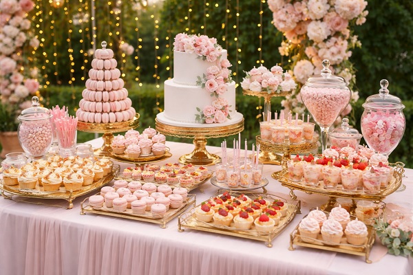 Dessert Table Ideas: Sweet Inspirations to Elevate Your Wedding Celebration