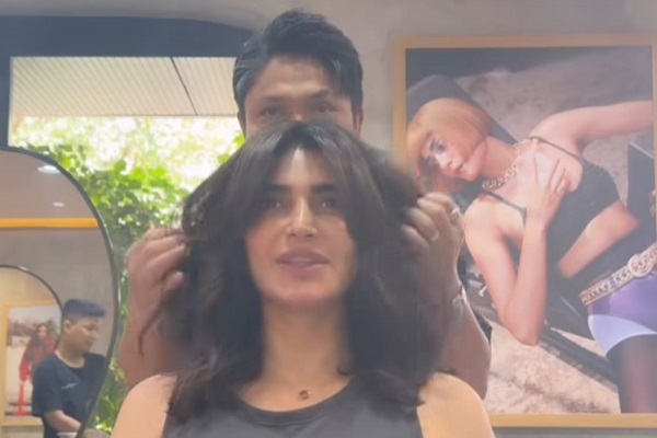 Mom-to-be Karishma Tanna flaunts her new cut with short hair