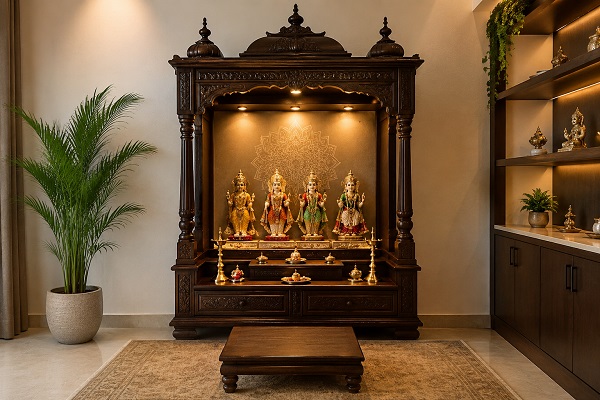 Temple Room Decoration Ideas for a Peaceful and Divine Home Space