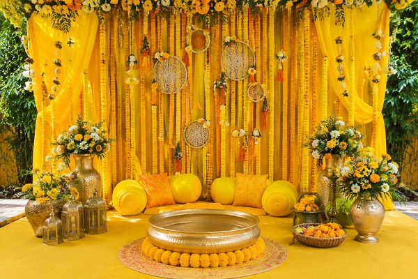 Haldi Decoration Ideas: Beautiful and Trendy Ways to Brighten Your Wedding Celebration