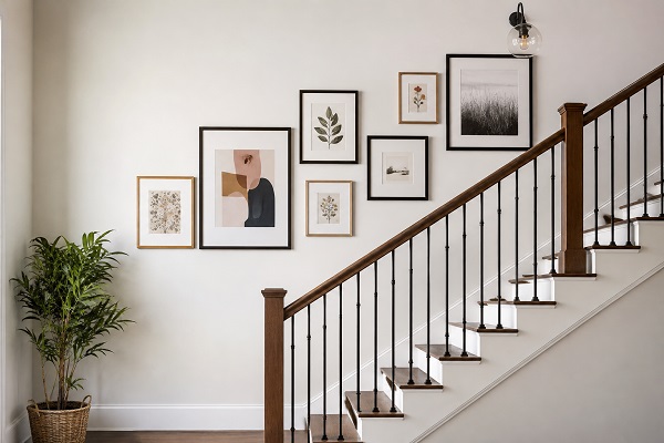 Staircase Wall Decor: Stylish Ideas to Transform an Overlooked Space