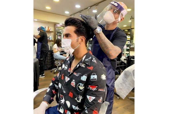 RajKummar Rao shares glimpse from his salon visit amid pandemic