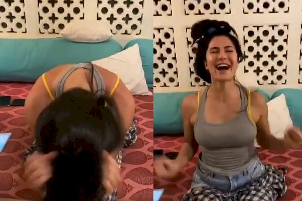 Katrina Kaif showcases her quirky 'hair trick'