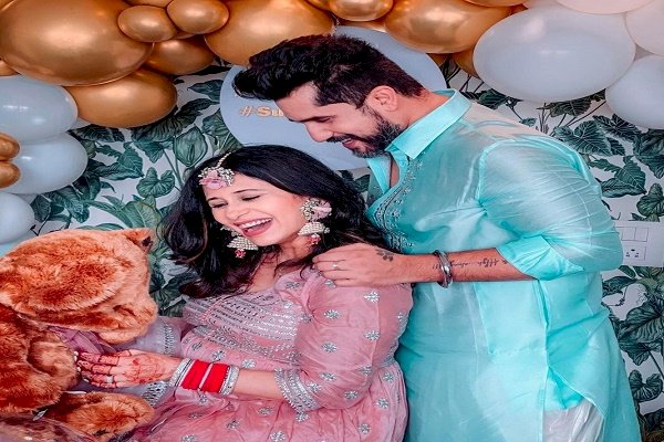 Kishwer Merchantt shares baby shower photo