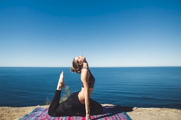 Yoga during lunch breaks to keep stress in-check