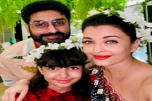 Aishwarya shares a glimpse from her birthday featuring Abhishek, Aaradhya