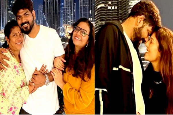 Nayanthara surprises Vignesh Shivan with birthday in Burj Khalifa's shadow