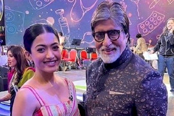 Grateful for having done 'Goodbye' with Big B, says Rashmika Mandanna