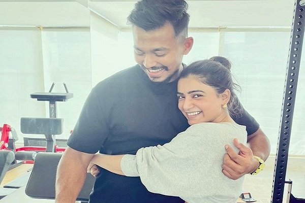 Samantha thanks trainer Junaid Shaikh for not letting her give up