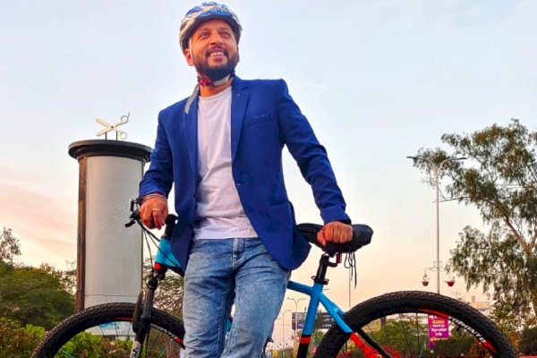 Mohit Sharma: 'Cycling relieves my stress and anxiety'