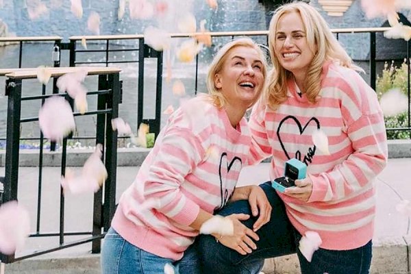 With Disneyland proposal, Rebel Wilson announces engagement to Ramona Agruma